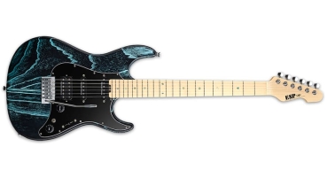 ESP SNAPPER CTM M DRIFT BLACK BLUE FILLER